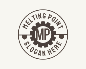 Industrial Mechanical Cog logo design