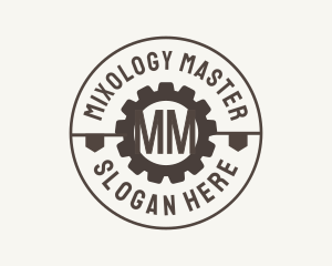 Industrial Mechanical Cog logo design