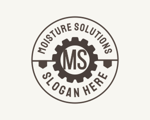 Industrial Mechanical Cog logo design