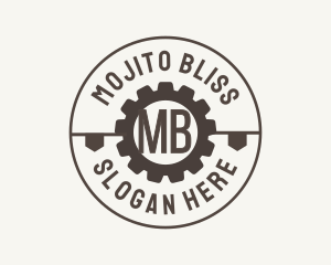 Industrial Mechanical Cog logo design