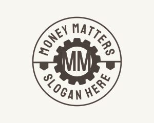 Industrial Mechanical Cog logo design