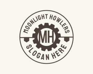 Industrial Mechanical Cog logo design