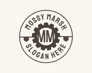 Industrial Mechanical Cog logo design