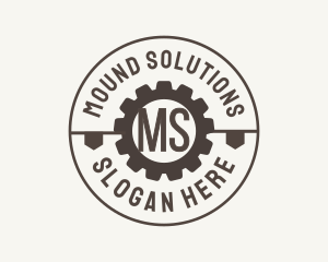 Industrial Mechanical Cog logo design