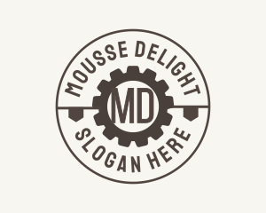 Industrial Mechanical Cog logo design