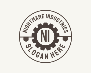 Industrial Mechanical Cog logo design