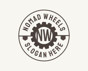 Industrial Mechanical Cog logo design