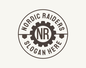 Industrial Mechanical Cog logo design