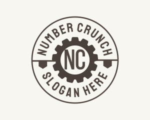 Industrial Mechanical Cog logo design