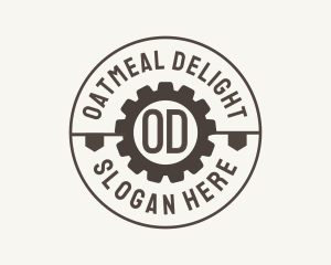 Industrial Mechanical Cog logo design