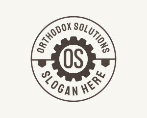 Industrial Mechanical Cog logo design