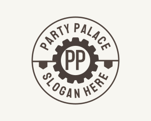 Industrial Mechanical Cog logo design