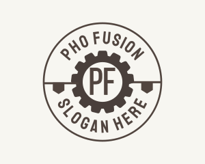 Industrial Mechanical Cog logo design