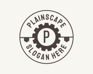 Industrial Mechanical Cog logo design