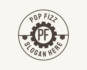 Industrial Mechanical Cog logo design