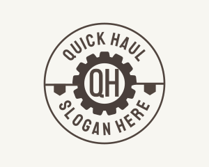 Industrial Mechanical Cog logo design