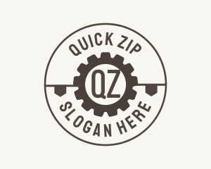 Industrial Mechanical Cog logo design