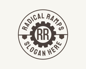 Industrial Mechanical Cog logo design