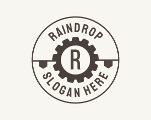 Industrial Mechanical Cog logo design