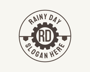 Industrial Mechanical Cog logo design