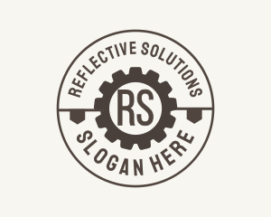 Industrial Mechanical Cog logo design