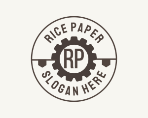 Industrial Mechanical Cog logo design