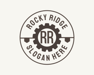 Industrial Mechanical Cog logo design