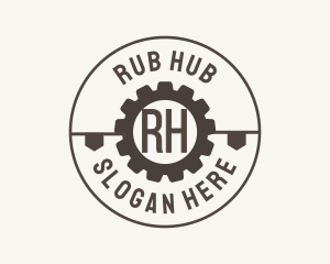 Industrial Mechanical Cog logo design