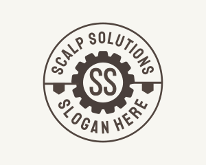 Industrial Mechanical Cog logo design