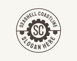 Industrial Mechanical Cog logo design