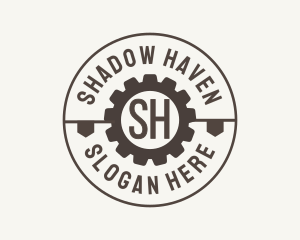 Industrial Mechanical Cog logo design