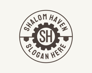 Industrial Mechanical Cog logo design