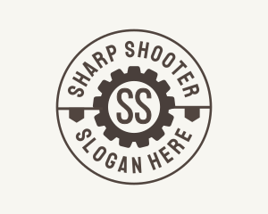 Industrial Mechanical Cog logo design