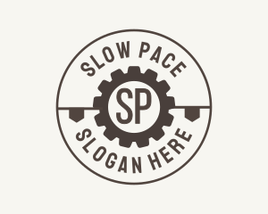 Industrial Mechanical Cog logo design