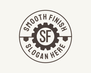 Industrial Mechanical Cog logo design