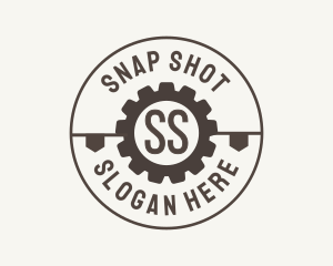 Industrial Mechanical Cog logo design