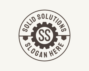 Industrial Mechanical Cog logo design