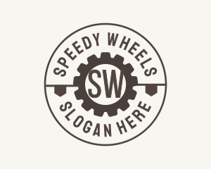 Industrial Mechanical Cog logo design