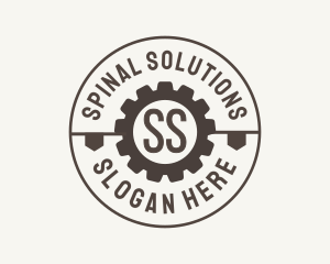 Industrial Mechanical Cog logo design