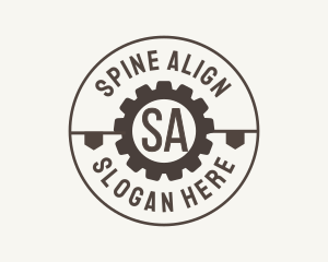 Industrial Mechanical Cog logo design