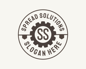 Industrial Mechanical Cog logo design