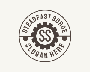 Industrial Mechanical Cog logo design