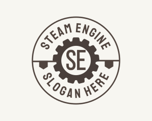 Industrial Mechanical Cog logo design