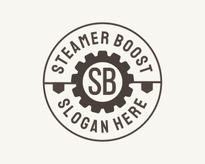 Industrial Mechanical Cog logo design