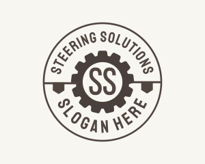 Industrial Mechanical Cog logo design