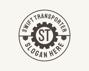 Industrial Mechanical Cog logo design