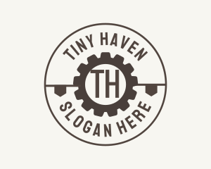 Industrial Mechanical Cog logo design