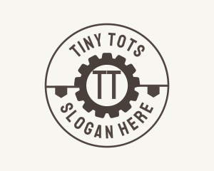 Industrial Mechanical Cog logo design