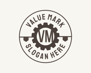 Industrial Mechanical Cog logo design