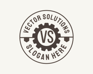 Industrial Mechanical Cog logo design